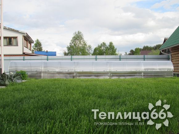 Парник Рада Бабочка под поликарбонат, ширина 1,3 метра